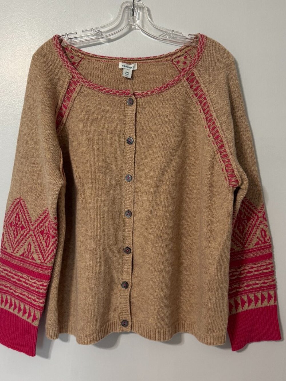 SUNDANCE Sophie Fair Isle Cardigan